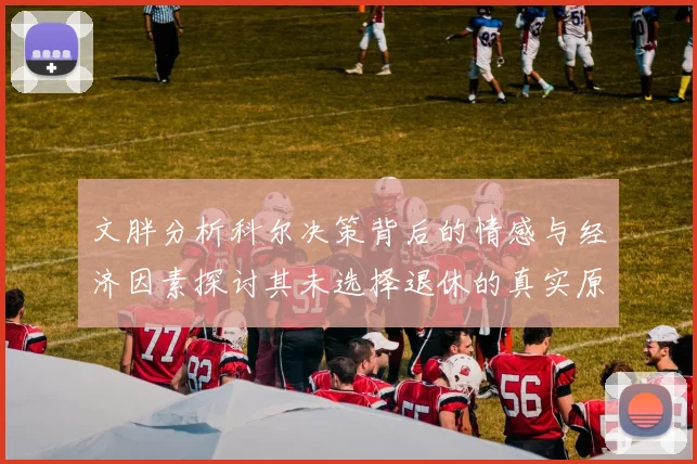 文胖分析科尔决策背后的情感与经济因素探讨其未选择退休的真实原因